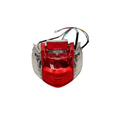 Faro Trasero Honda Biz Rojo