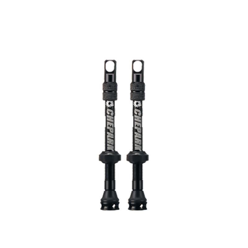 VALVULAS TUBELESS CHEPARK NEGRO (x2)